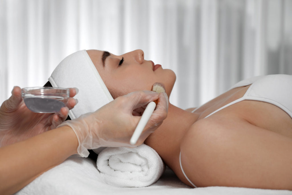 Chemical Peels treatment for skin in Las Vegas by Skinetic